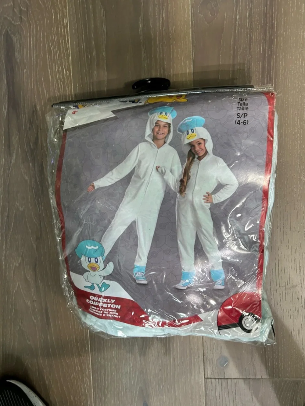 Disguise Pokémon Quaxly Coiffeton child costume. NWT small 4-6X(39)